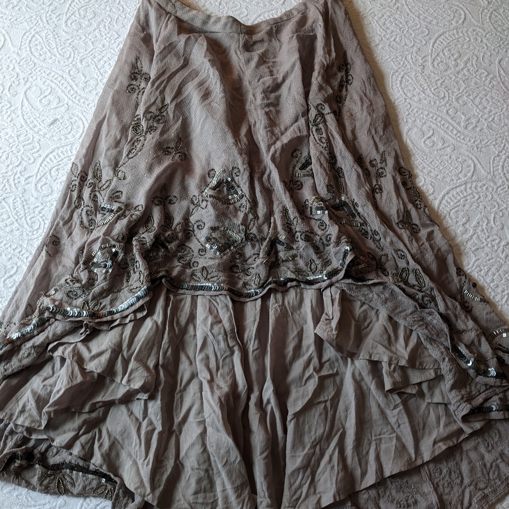 Free People High Low Maxi Skirt